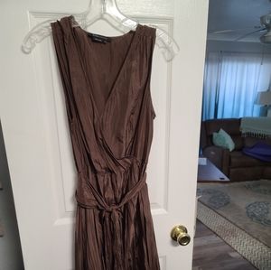 Brown dress